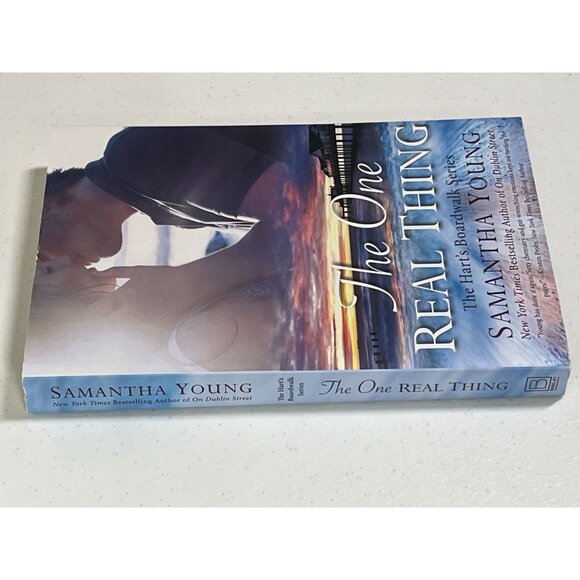 The One Real Thing Samantha Young Harts Boardwalk Series Romance Paperback Novel - Picture 2 of 6